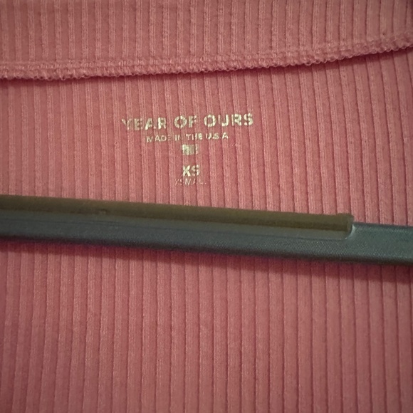 NWOT Revolve Year of Ours Cropped Ribbed Cardigan - Picture 3 of 4